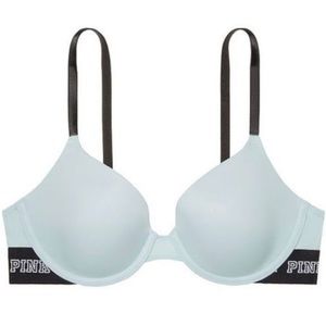 Pink Victoria’s Secret Everyday 34C Blue Bra